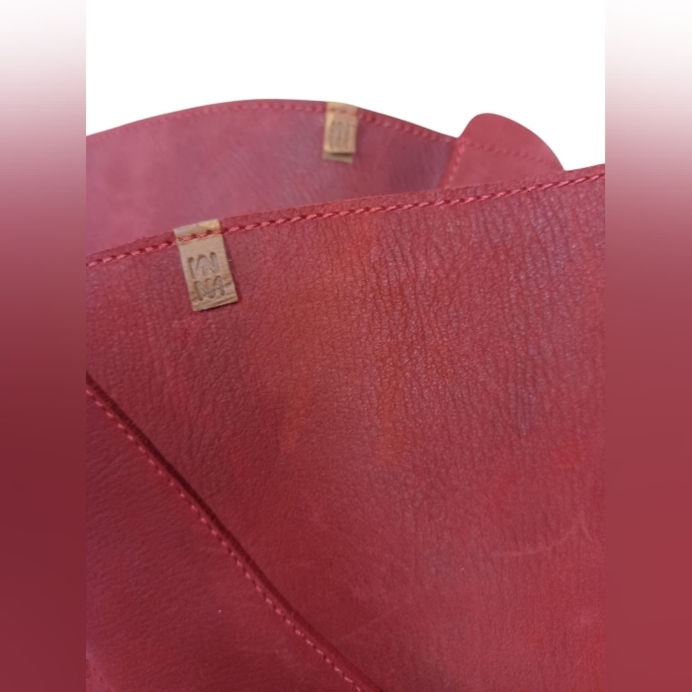 El Naturalista Red Leather Heeled Boots EUC Size36 - Picture 7 of 11